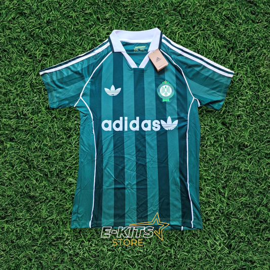 Maillot Raja CA – Édition "Stripes" (Adidas) - Green