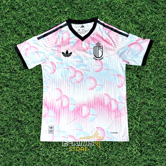 Belguim - Wc 26 - Away - white & pink