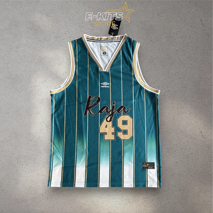 Tank top, basketball style - RAJA 49 - Green