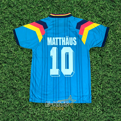 1992 Germany away retro kit - Matthaus 10